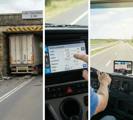 Jak nastavit TRUCK navigaci: 10 tipů, jak jet bezpečně